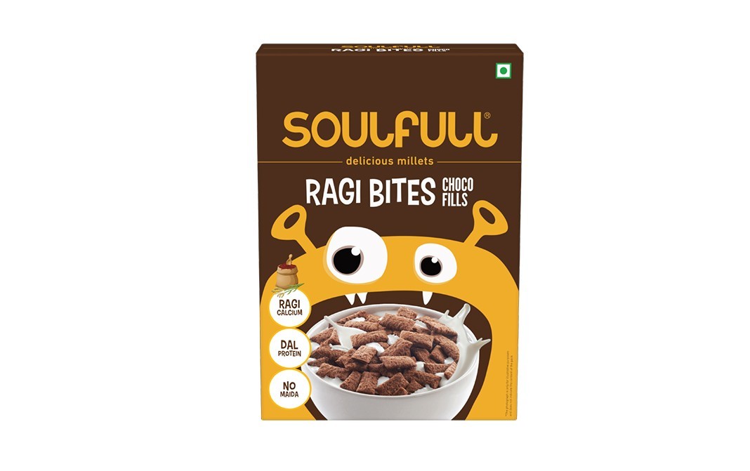 Soulfull Ragi Bites Choco Fills    Box  500 grams